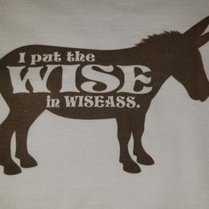 Gildan "Wiseass" Long Sleeved Crewneck Sweatshirt